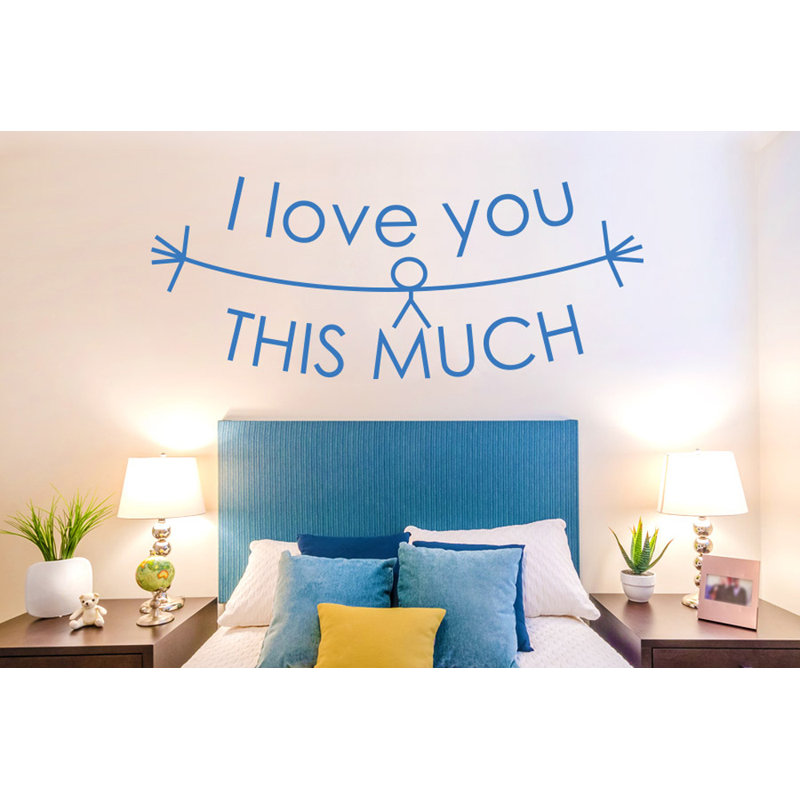 Non-Wall Damaging Wall Decal, Blue