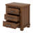 Farmhouse Nightstand Set Of 2, 3 Drawers End Table With Charging Station
