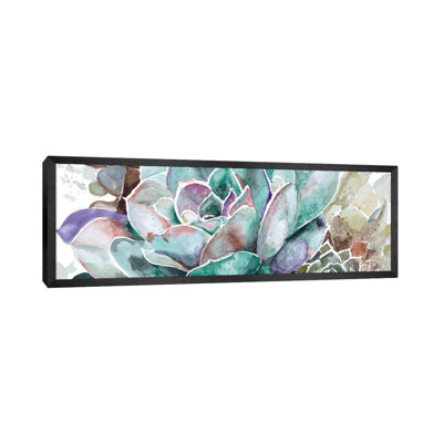 Desert Flower by Patricia Pinto - Floater Frame Panoramic Gallery-Wrapped Canvas Giclée on Canvas