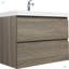 Meuble-lavabo flottant mural 42 po avec lavabo-100166247