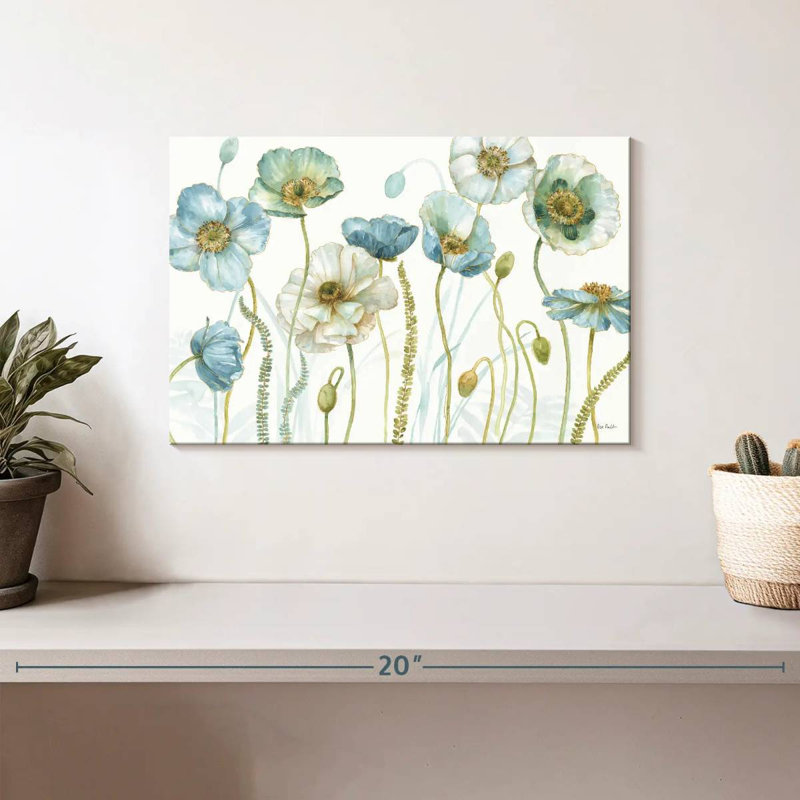 Harnek My Greenhouse Flowers I, 8" H x 12" W
