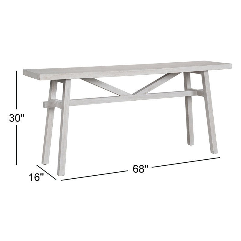 Bilbrook 68'' Solid Wood Console Table