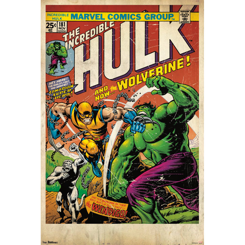 Wolverine-impression sur papier de couverture