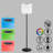 Adessa 150cm LED Column Floor Lamp with USB