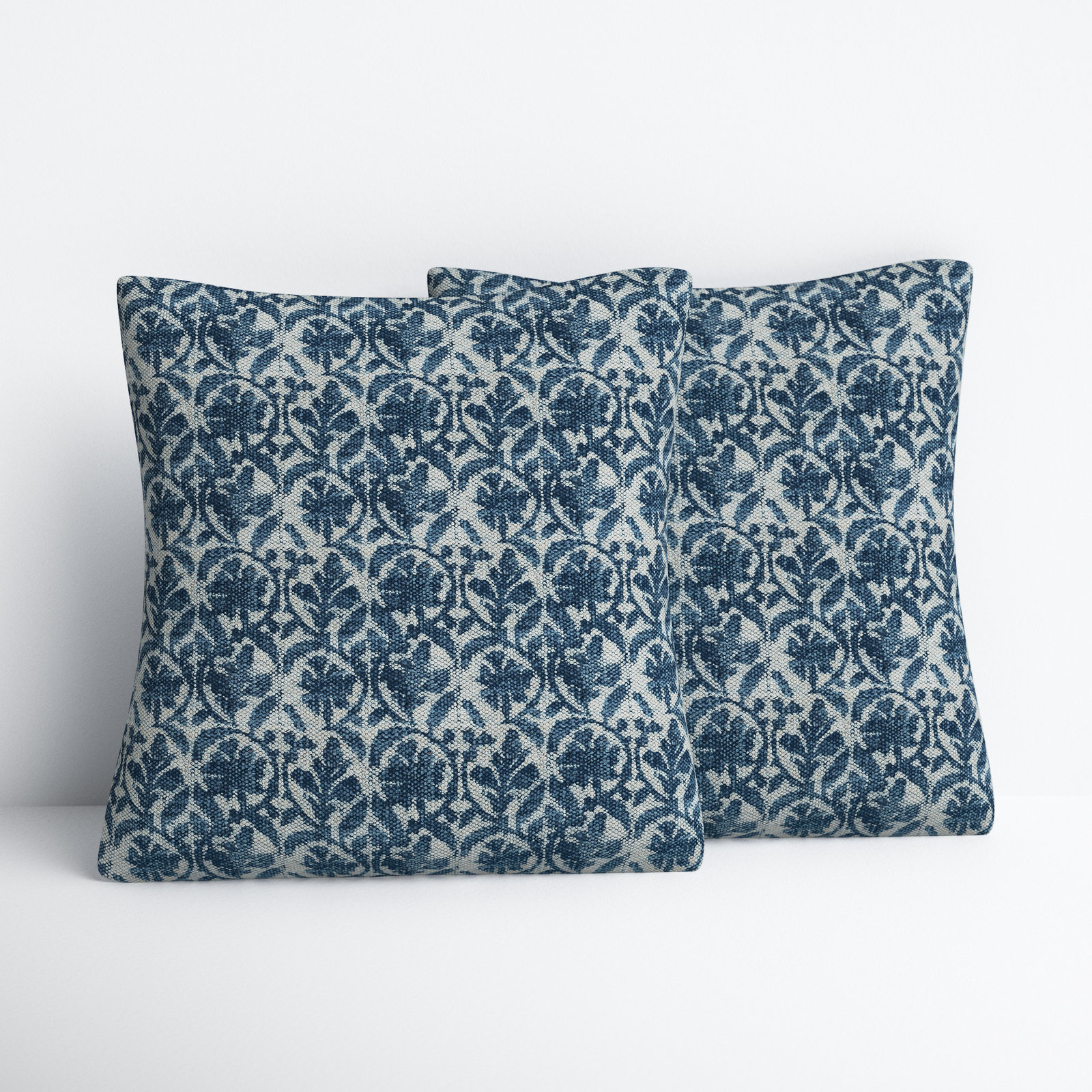 Sonoma Floral Cotton Throw Pillow