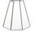 Pedestal Stand, Mirrored
