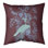 Housse de coussin carrée et insert John James Audubon American Crow