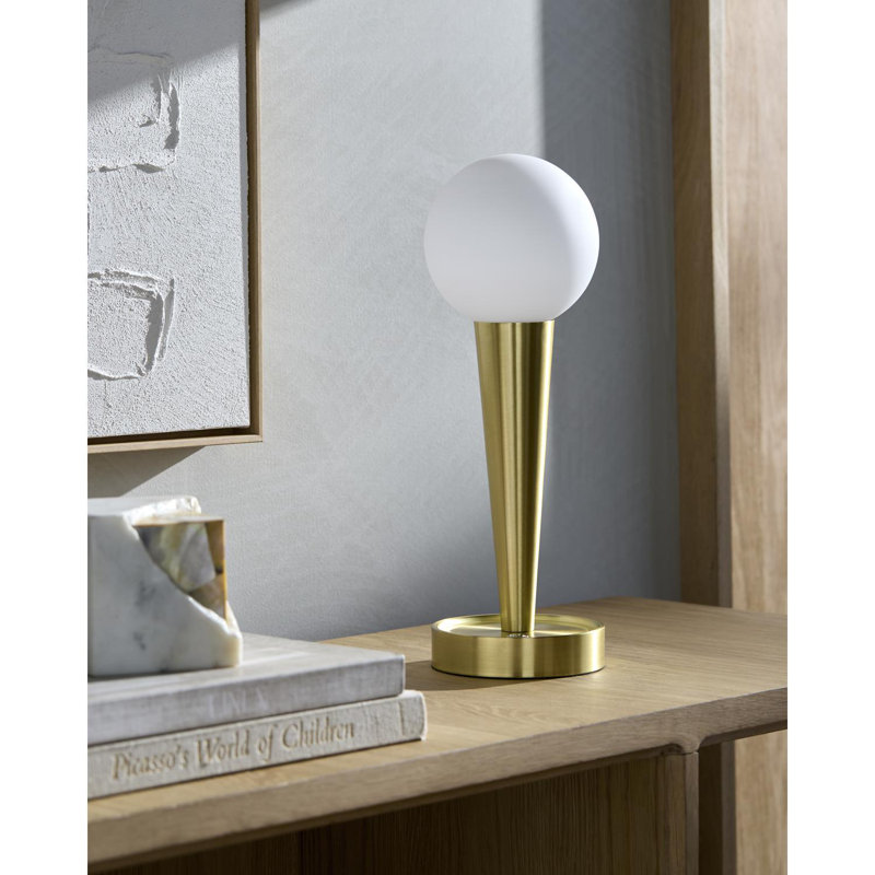 Florenza Accent Table Lamp, Metallic Gold