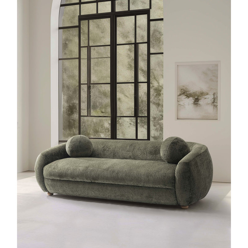 Canapé Tribeca, Chenille Tedric Green