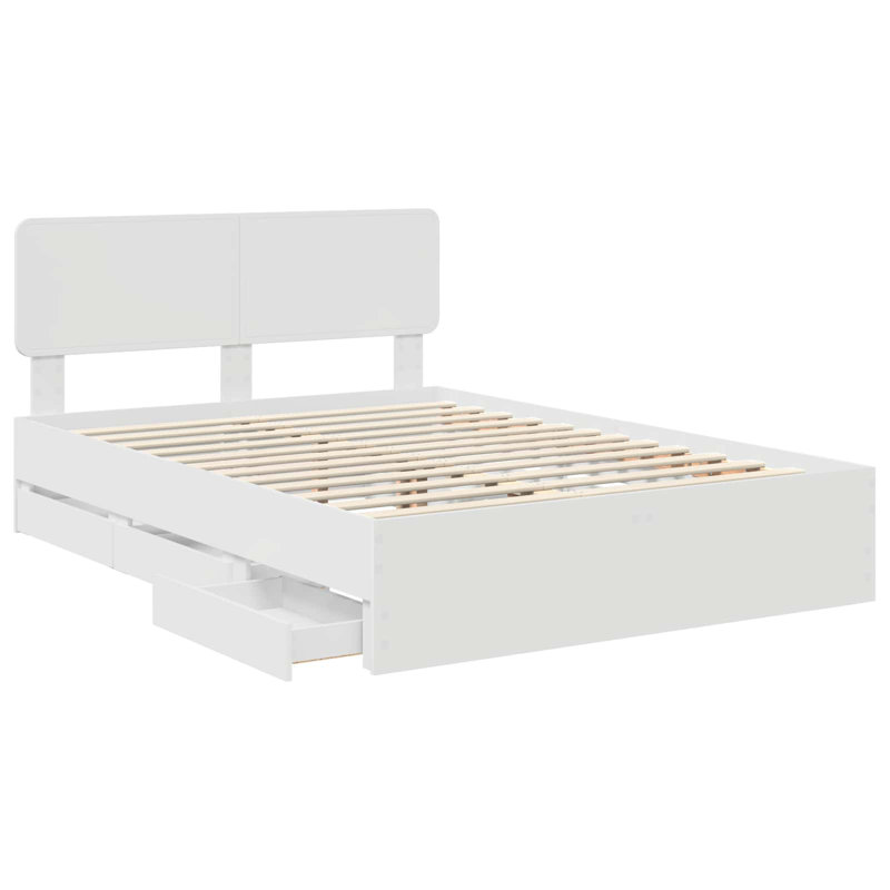 Bed, Kingsize (5'), White
