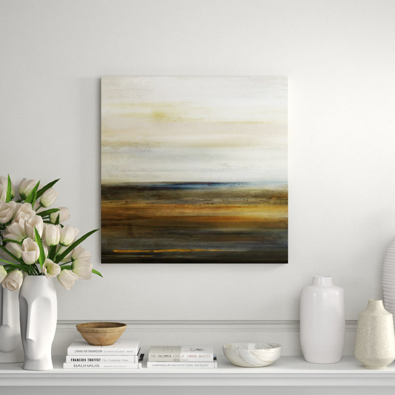 Linear Thoughts II Print by James McAllen, Brush Gel, 30" H x 30" W