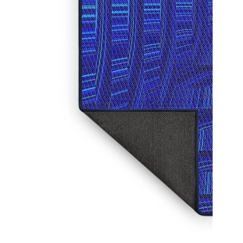 Geometric Indoor Rug, Rectangle 8' x 10'