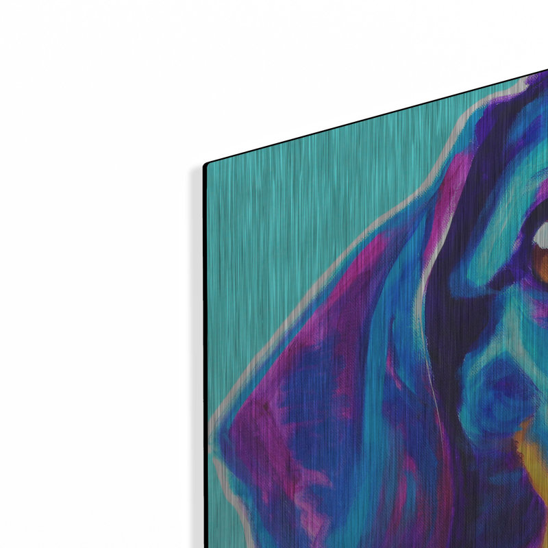 «Dachshund - Oscar» par Dawg Painter, H 24 po x l 36 po