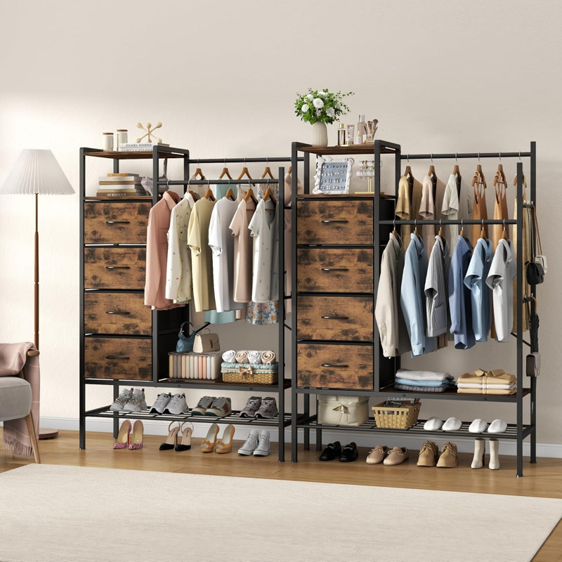 110 cm W Chest of 4 Drawers
