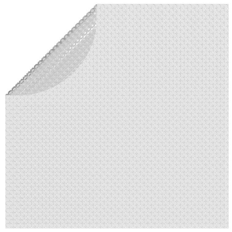 Vidaxl Floating PE Solar Pool Film 381 Cm Grey