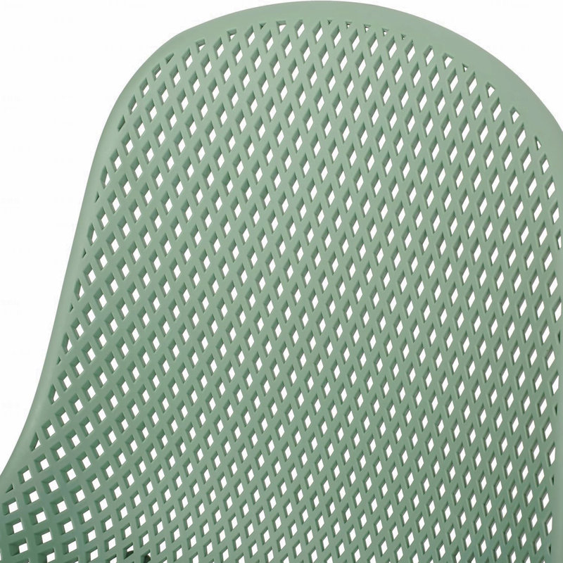 Set Of 4 Outdoor Patio Chair, Green
