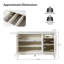 Buffet Damera Farmhouse avec pieds en bois-102507169