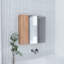 Armoire à pharmacie à 4 tablettes avec miroir-1394453088