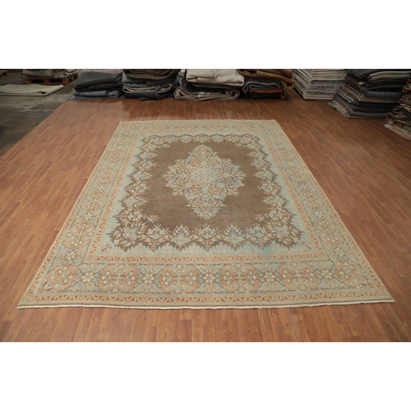 Tapis traditionnel brun 10 x 13