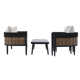 Corrente 4 Piece Conversation Set