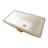 Fine Fixtures Undermount Vessel Bathroom Sink - White