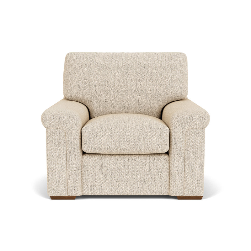 Chair And A Half, White Polypropylene/Olefin