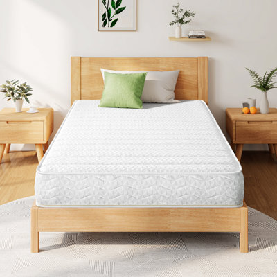 8-inch Twin Medium Firm Pocket Springs Mattress, Foam, Edge Support, Comfortable & Breathable, Independently Encased Coils, , Simple Up Delivery 8" Mattress Firm, Springs, Comfort Airflow, Effortless