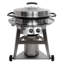 Professional Wheeled Cart with Seasoned Cooksurface LP Gas - Fully Assembled