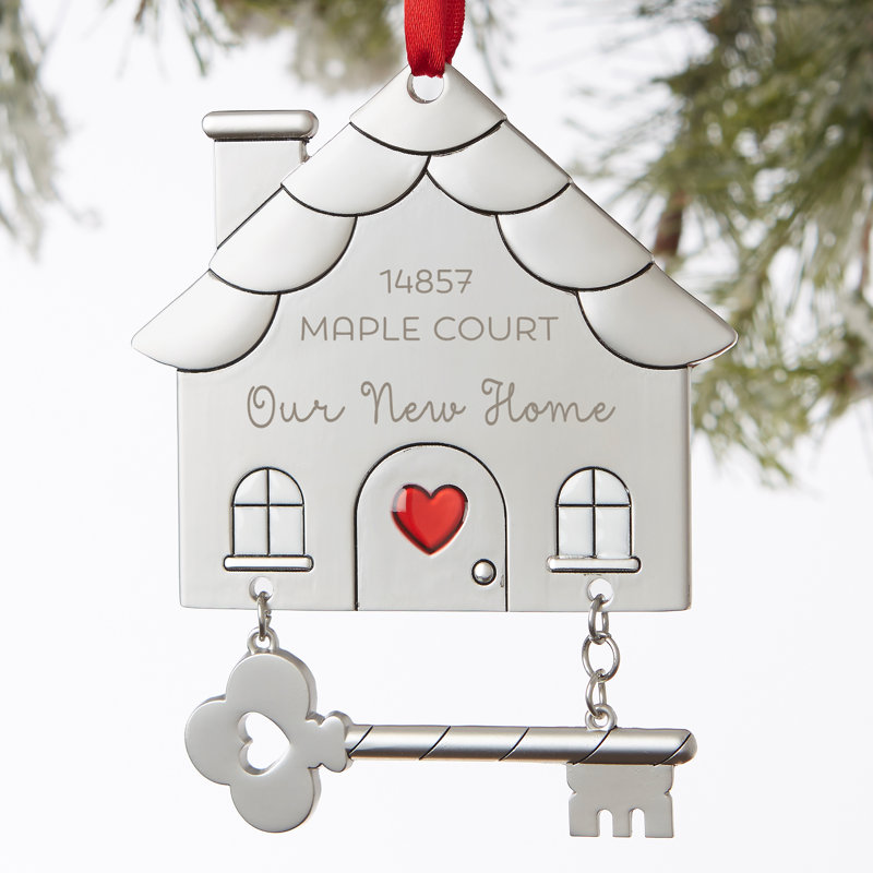 Ornement suspendu Happy New Home, Oui