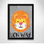 Impression sur papier Lion Way-47833434-47833433