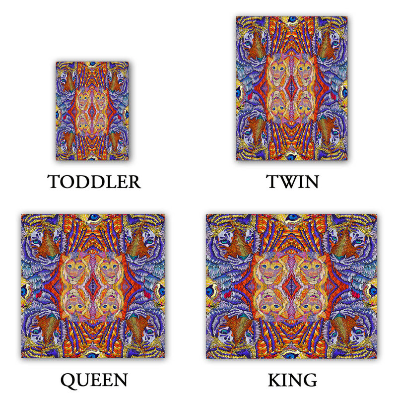 Polyester Duvet Cover, Queen Duvet Cover + 2 Standard Shams