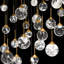 Quest 25 Light Crystal LED Multi-Light Pendant-1774479686