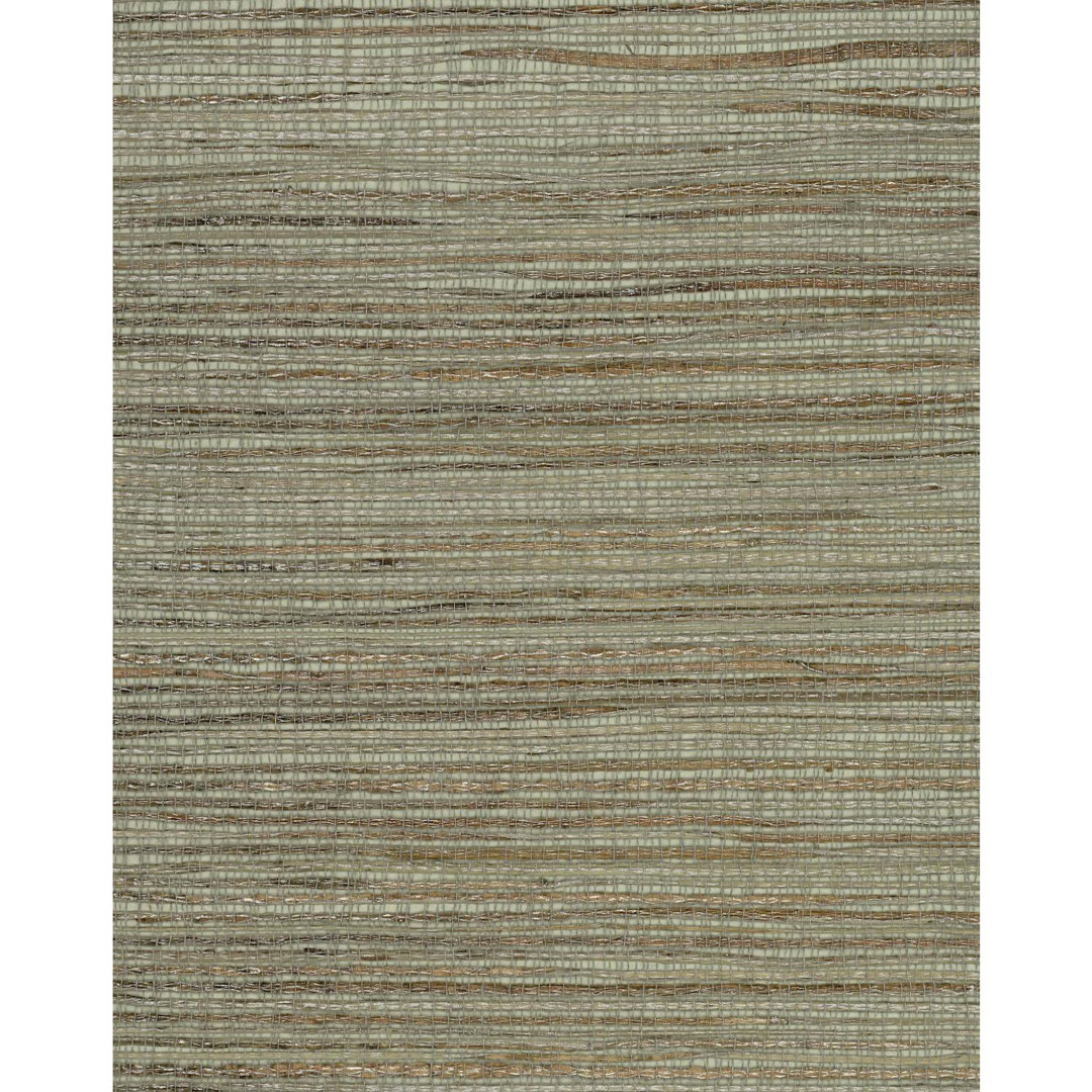 Wallace Inked Grass Double Wallpaper Roll Joss & Main 