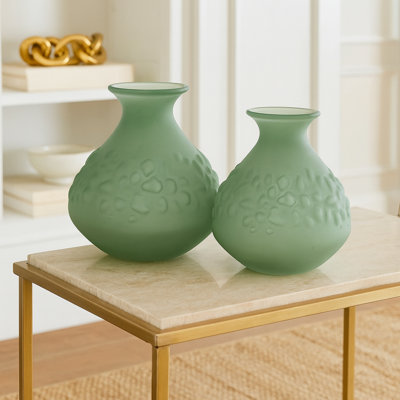 Linoshka Handmade Glass Table Vase