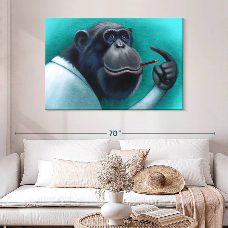 Funny Brampt, 32" H x 48" W
