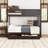 Kerah Extendable Twin-over-Twin/King Bunk Bed with Storage Drawer