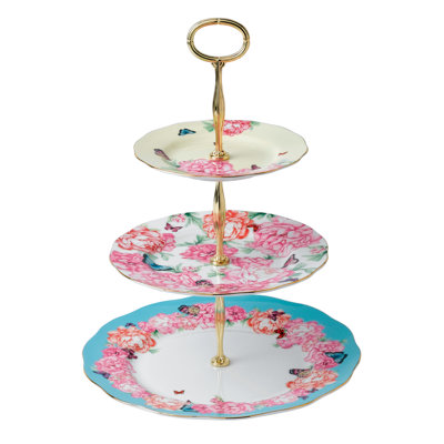 Friendship Royal Albert Miranda Kerr Bone China Tiered Stand