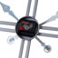 Retro Oversized 30" Wall Clock