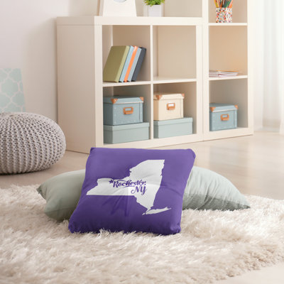 Coussin de plancher touffeté