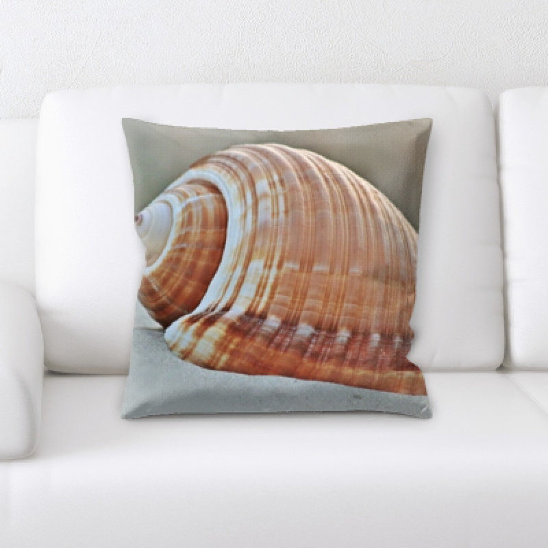 Horsham Faux Leather Throw Pillow