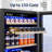 24'' 150 Can Freestanding/Built-in Reversible Door Hinge Beverage Refrigerator