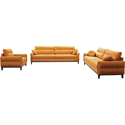 Bhumi 3 - Piece Living Room Set