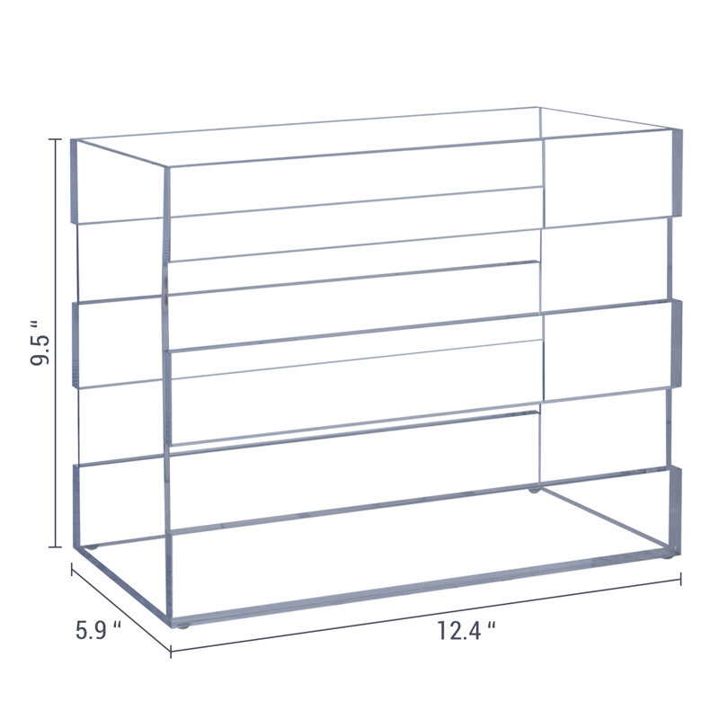 Acrylic File Organiser 