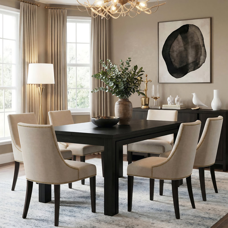 Rectangular Dining Table For 6 People