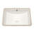 21"L x 14"W White Ceramic Rectangular Undermount Bathroom Sink with Overflow-125359767-125359764