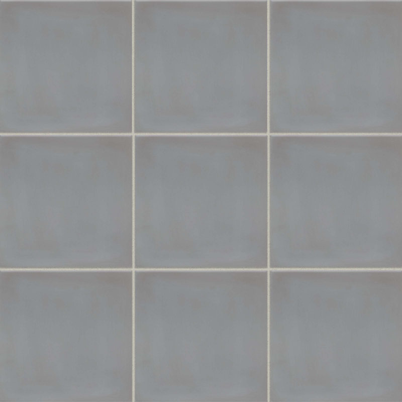 Remy 8" x 8" Cement Spanish Wall & Floor Tile, Fog