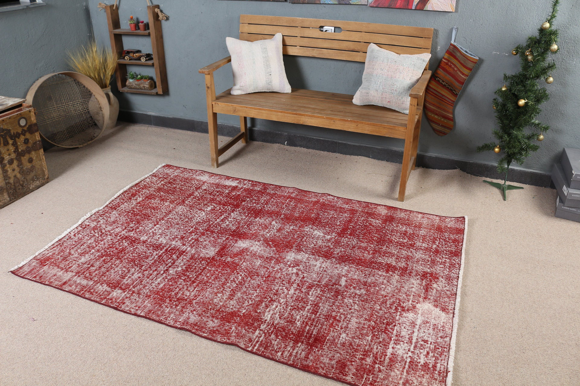 Wool Kitchen Rugs Bungalow Rose Explore Love For Antique Turkish Rugs This Red Wool ...