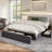 Lanaeh Upholstered Metal Platform Storage Bed-672478677