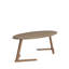 Elipso Center Coffee Table, Modern Tea Table with Solid Wood Leg, 120 x 50 x 43 cm Cocktail Table-596227599