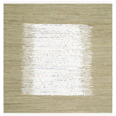 Paynter Hand Woven Cotton Ikat Rug